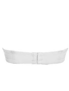 Гладкий бюстгальтер анжелика Sielei PLUS 2550 bianco, Цвет: bianco (белый), Размеры: 95B, изображение 4