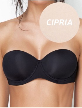 Гладкий бюстгальтер анжелика Sielei PLUS 2550 cipria, Цвет: cipria (телесный), Размеры: 95B