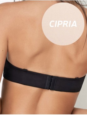 Гладкий бюстгальтер анжелика Sielei PLUS 2550 cipria, Цвет: cipria (телесный), Размеры: 95B, изображение 2