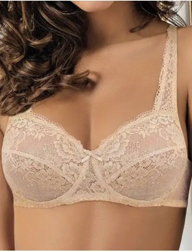 Бюстгальтер мягкий без косточек Sielei WONDER LACE 2440 cipria, Цвет: cipria (телесный), Размеры: 95C