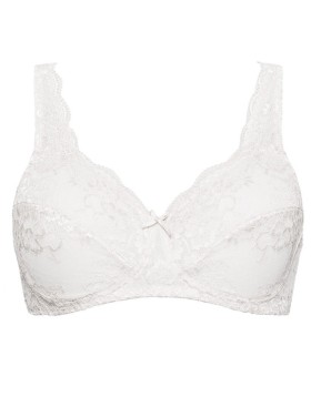 Бюстгальтер мягкий без косточек Sielei WONDER LACE 2440 bianco, Цвет: bianco (белый), Размеры: 75D, изображение 4
