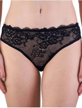 Трусики кружевные Sielei WONDER LACE 2455 nero, Цвет: nero (черный), Размеры: S