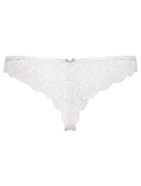 Трусики бразилиана из кружева Sielei WONDER LACE 2457 bianco, Цвет: bianco (белый), Размеры: XS, изображение 4