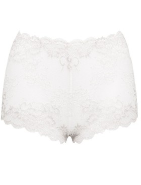 Трусы шорты кружевные Sielei WONDER LACE 2459 bianco, Цвет: bianco (белый), Размеры: S, изображение 4