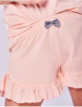 Пижама с шортами женская Taro LOVE 2968-01, Цвет: бежевый, Размеры: M, изображение 2