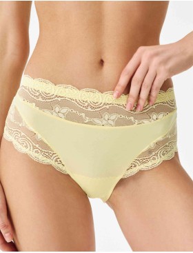 Трусы слипы высокие VOVA SNEJANNA V54046 лимонное мороженое, Цвет: лимонное мороженое, Размеры: S