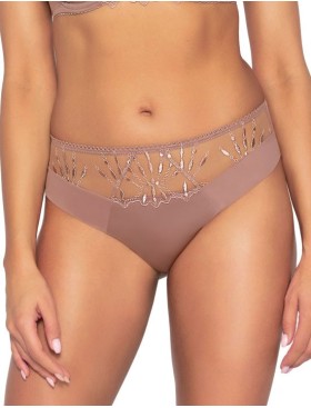 Трусы бразилиана Ava 2035 NEVE braz Coffee Rose, Цвет: какао, Размеры: S