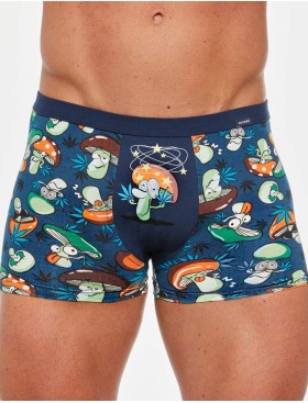 Трусы-боксеры Cornette TATTOO MINI 280-6 джинс/оранжевый, Цвет: джинс/оранжевый, Размеры: 2XL