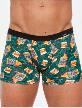 Трусы-боксеры Cornette TATTOO MINI 280-6 зеленый/оранжевый, Цвет: зеленый/оранжевый, Размеры: M