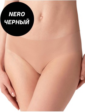 Трусы слипы из микрофибры Cotonella 8142 INVISIBLE nero, Цвет: nero (черный), Размеры: S