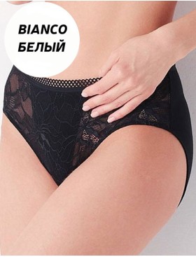 Трусы слипы с кружевом Cotonella ADA74 CHARME bianco, Цвет: bianco (белый), Размеры: M