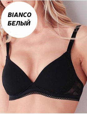 Бюстгальтер без косточек Cotonella ADB05 CHARME bianco, Цвет: bianco (белый), Размеры: 70D