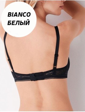 Бюстгальтер без косточек Cotonella ADB05 CHARME bianco, Цвет: bianco (белый), Размеры: 70D, изображение 2
