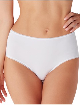 Трусы слип-миди из микрофибры и тюля Cotonella ADB26 ETERIA bianco, Цвет: bianco (белый), Размеры: 2XL, изображение 2