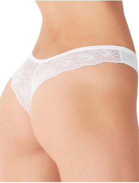 Набор трусиков бразилиана с кружевом Cotonella GD472 ESSENTIALS (2 шт) bianco, Цвет: bianco (белый), Размеры: S