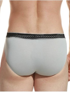 Мужские трусы слипы Jolidon N309MM grey, Цвет: grey (серый), Размеры: 2XL, изображение 2