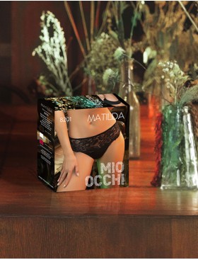 Трусы слипы Mioocchi MATILDA 8201 nero, Цвет: nero (черный), Размеры: S, изображение 5