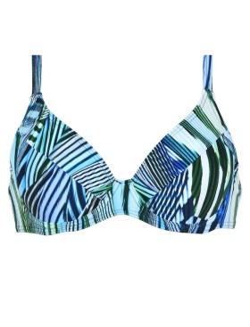 Бюстгальтер купальный Naturana 77043 PACIFIC PRINCESS, Цвет: темно-синий/бирюзово, Размеры: 90F, изображение 4