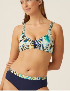 Женские плавки Naturana 78036 OASIS OF THE SEAS, Цвет: синий/аква/морской, Размеры: M, изображение 2