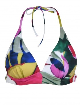 Бюстгальтер купальный без косточек Naturana 77072 PRIMROSE HILL, Цвет: розовый/мультицвет, Размеры: 70C, изображение 8