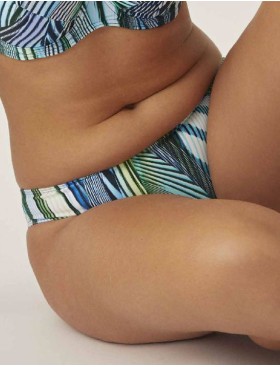 Плавки женские классические Naturana 78038 PACIFIC PRINCESS, Цвет: темно-синий/бирюзово, Размеры: M