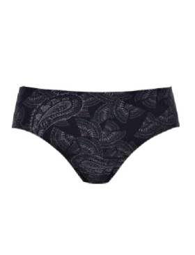 Плавки женские миди Naturana 78039 MONTEROSSO AL MARE черно-коричневый, Цвет: черно-коричневый, Размеры: L, изображение 5