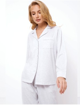 Пижама с брюками женская Aruelle CHARLIE, Цвет: меланж, Размеры: XS