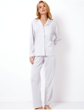 Пижама с брюками женская Aruelle CHARLIE, Цвет: меланж, Размеры: XS, изображение 2