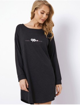 Сорочка с длинным рукавом Aruelle DIONELLA, Цвет: графит, Размеры: S