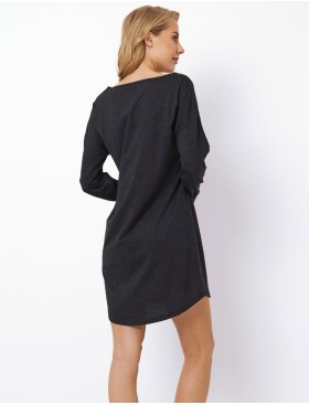 Сорочка с длинным рукавом Aruelle DIONELLA, Цвет: графит, Размеры: S, изображение 2