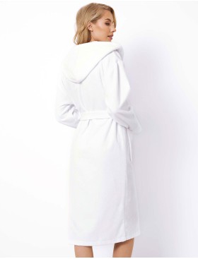 Теплый банный халат Aruelle ELIZA, Цвет: белый, Размеры: S, изображение 3