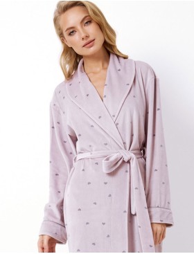 Халат на запах Aruelle IZZIE, Цвет: лаванда, Размеры: XL