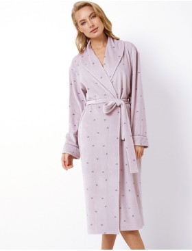 Халат на запах Aruelle IZZIE, Цвет: лаванда, Размеры: XL, изображение 2
