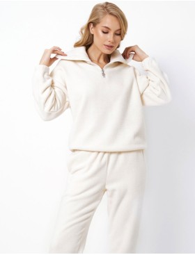 Теплый домашний комплект Aruelle TEODORA SET SOFT, Цвет: экрю, Размеры: S