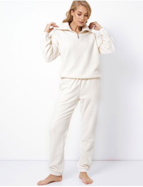 Теплый домашний комплект Aruelle TEODORA SET SOFT, Цвет: экрю, Размеры: S, изображение 2