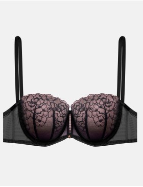 Бюстгальтер балконет пуш-ап Esotiq KIKI 40530 черный, Цвет: черный, Размеры: 75B, изображение 7