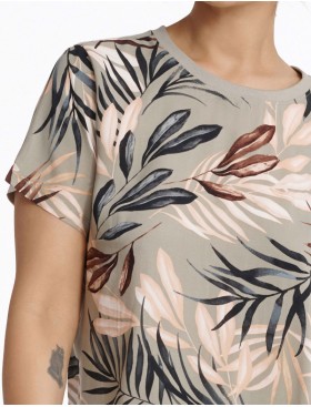 Пижама из вискозы Esotiq LETO 40601, Цвет: серо-зеленый, Размеры: S, изображение 3