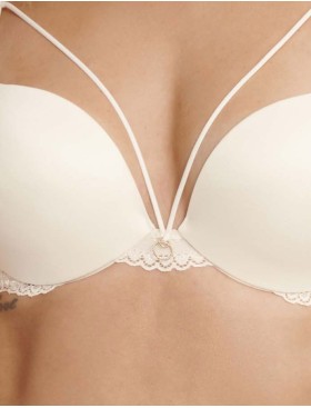 Гладкий бюстгальтер пуш-ап Esotiq ISLEY 40894 экрю, Цвет: экрю, Размеры: 75D, изображение 4