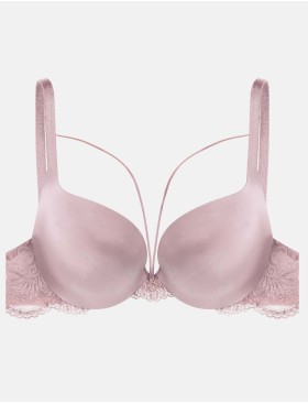 Гладкий бюстгальтер пуш-ап Esotiq ISLEY 40894 пыльная роза, Цвет: пыльная роза, Размеры: 70C, изображение 7