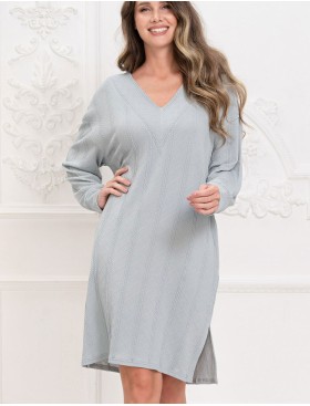 Туника с длинным рукавом Mia-Amore JESSIE 5073, Цвет: серый, Размеры: S/M