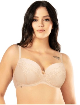 Бюстгальтер с плотной чашкой Nipplex CASILDA II U телесный, Цвет: телесный, Размеры: 70F, изображение 2