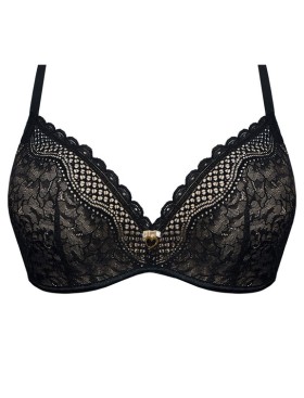 Бюстгальтер пуш-ап без косточек Nipplex CLARISA SUPER P-UP черный, Цвет: черный, Размеры: 75A, изображение 5