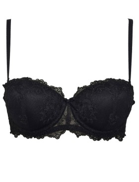 Бюстгальтер фашия с пуш-ап Sielei GLAM 1948 nero, Цвет: nero (черный), Размеры: 70B, изображение 3