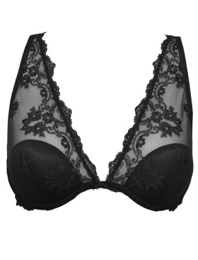 Кружевной бюстгальтер бралетт Sielei GLAM 1958 nero, Цвет: nero (черный), Размеры: 70B, изображение 2