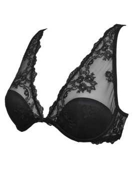 Кружевной бюстгальтер бралетт Sielei GLAM 1958 nero, Цвет: nero (черный), Размеры: 70B, изображение 4