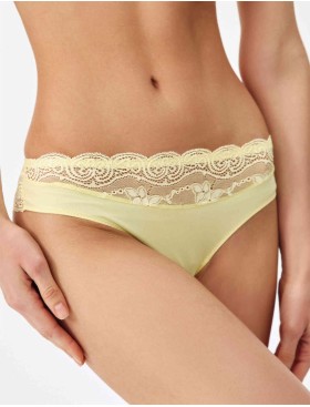 Трусы бразилиана VOVA SNEJANNA V54054 лимонное мороженое, Цвет: лимонное мороженое, Размеры: S, изображение 3