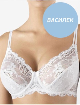 Бюстгальтер мягкий VOVA SNEJANNA V69606 василек, Цвет: василек, Размеры: 80B