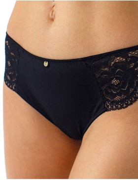 Трусы слипы Coquette Revue MIRACLE 65127-18, Цвет: черный, Размеры: L