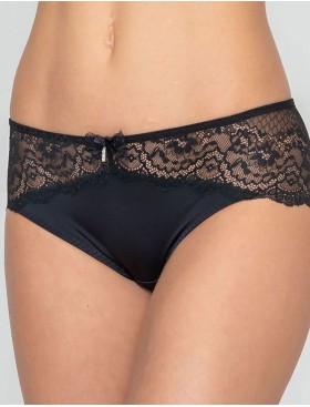 Трусы слипы Coquette Revue PANDORA 65121-18, Цвет: черный, Размеры: L