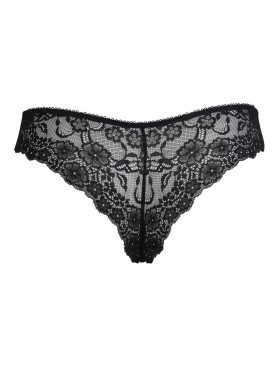 Кружевные трусики бразилиана Sielei ALLURE 2677 nero, Цвет: nero (черный), Размеры: XS, изображение 5